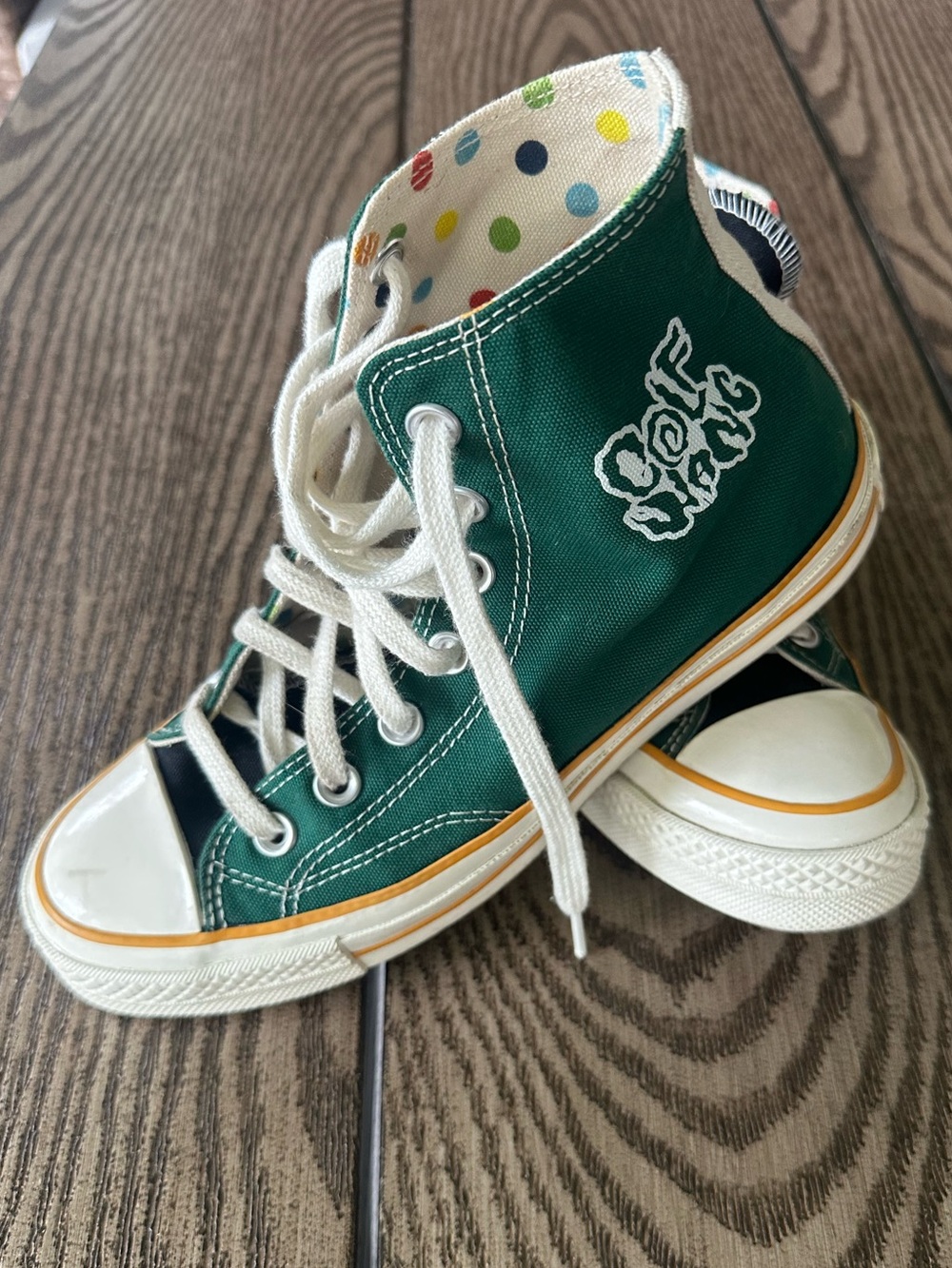 Golf Wang / Converse-style high top sneakers